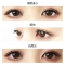 [度あり]カラコン Couture（クチュール） ChouChou フラッフィーブラウン(14.2mm)