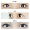 [度なし]カラコン Jill（ジル） Sherbet Demi ウォーターブラウン(14.5mm)