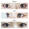 [度なし]カラコン Jill（ジル） Sherbet Demi ブラウン(14.5mm)