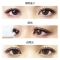 [度なし]カラコン Jill（ジル） Sanctuary Cinammon グレー(14.5mm)