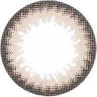 [度なし]カラコンJill Chocolat カカオアプリコット(14.8mm)
